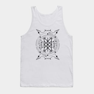 Web of Wyrd | Norse Pagan Symbol Tank Top